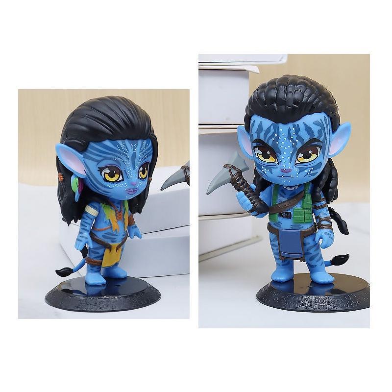 Cute Avatar Water Bender Handcraft Solid Pvc Model Car Decoration And Cake Baking Decor