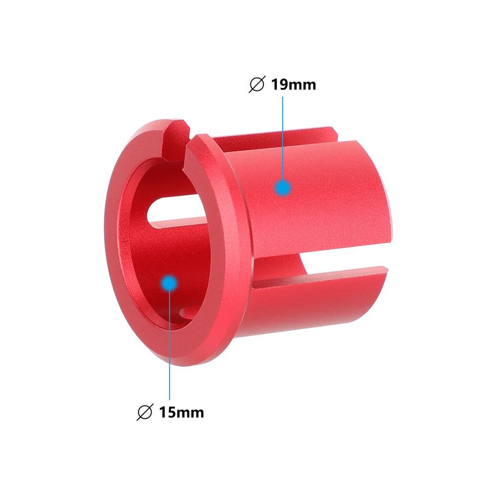 HDRIG 19mm to 15mm Clamp Adapter for ARRI Wireless Follow Focus and Camera Photography красный