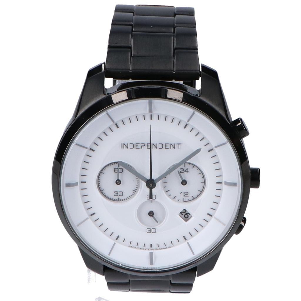 Citizen [Excellent Condition] KF5-144-11 INDEPENDENT Timeless Line Chronograph Solar Powered Tech Watches blackUsed