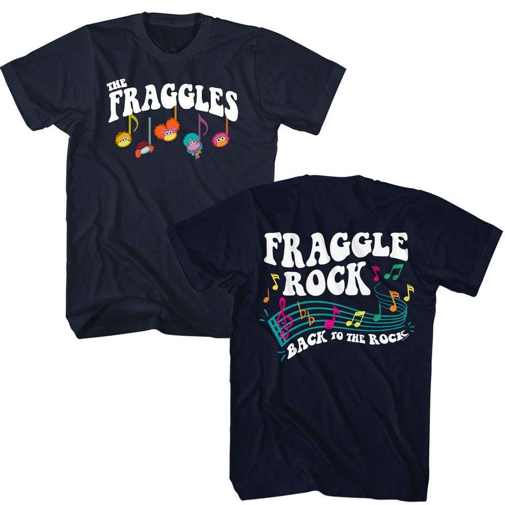 

Fraggle Rock Music Notes TV T-shirt Tops Tees Men s Women s Unisex M