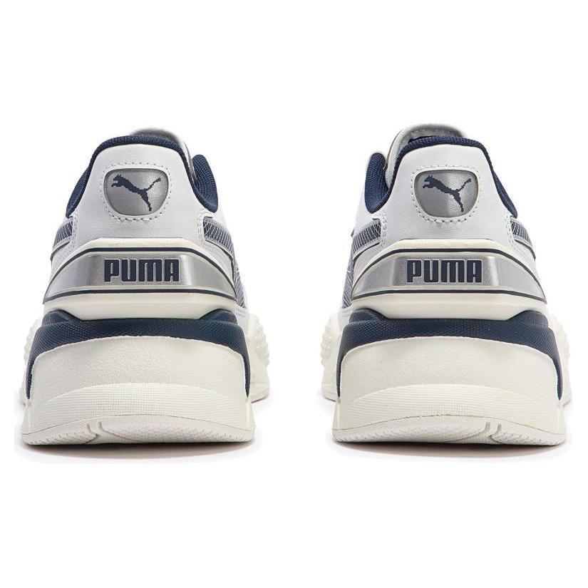 New PUMA RS X '40TH ANNIVERSARY' Slip Resistant Low Top Casual Shoes Unisex White Gray Blue 395339-01