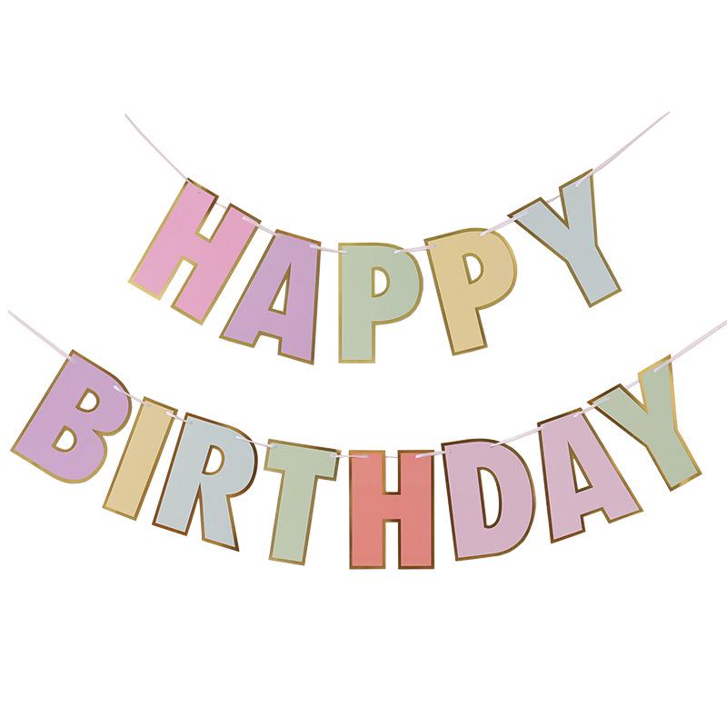 Erster Geburtstag Baby Wimpelkette Banner Fahne Dekoration