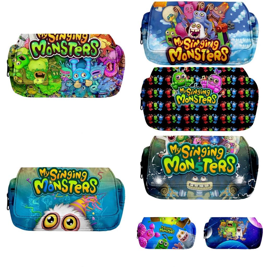 My Singing Monsters Double-layer Pen Pouch For Students