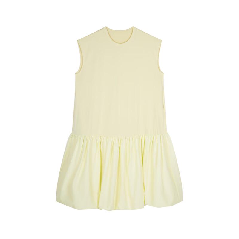 JNBY Women's Sleeveless A-Line Cotton Long Midi Dress