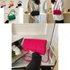 Chic Korean Style Shoulder Bag For Women 2023 Summer Trendy Quilted Purse