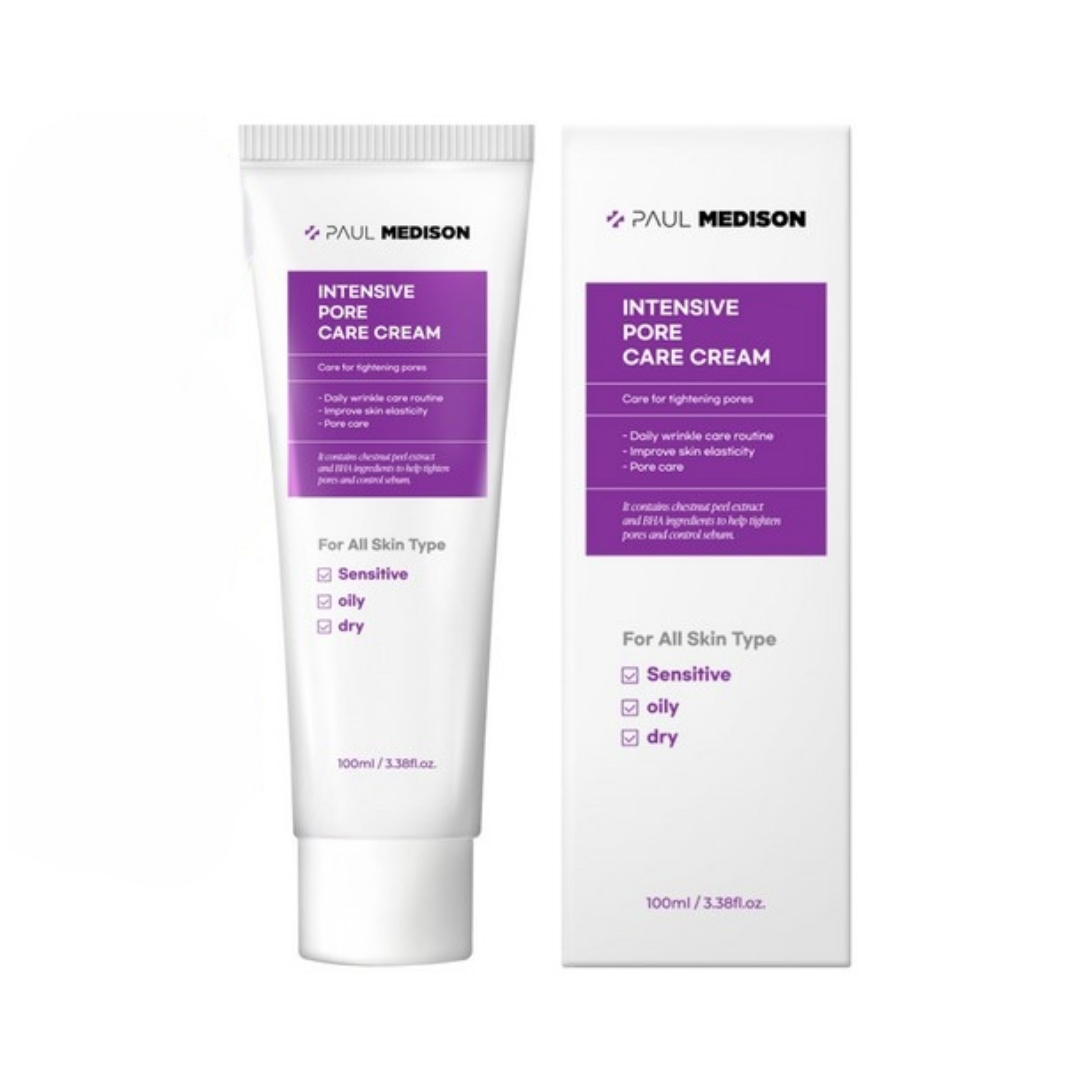 Paul Medison Intensive Pore Care Cream 100ml