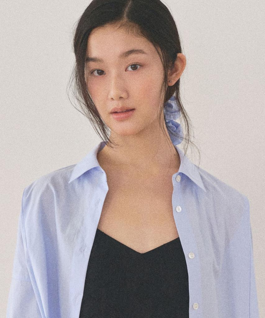 Mango Many Please Pepe Scrunchie_Pure Blue