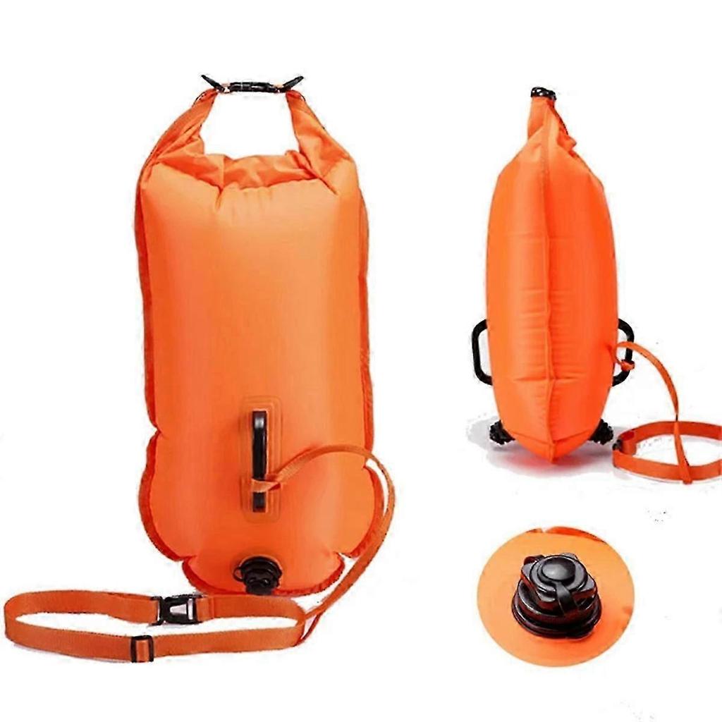 Swimming Buoy Buoy Air Dry Bag Inflatable Float Bag Lifesaving Buoy Suitable for Buoy Swimming
