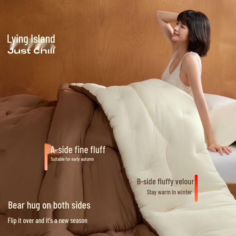 Tangdao Bear Hug Series Reversible Thermal Comforter