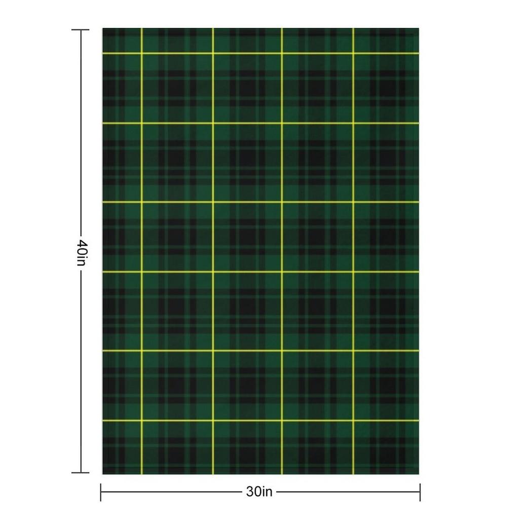 Clan MacArthur Tartan Throw Blanket Decoratives Luxury Thicken bed plaid Soft Blankets