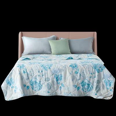 Lightweight Washable Printed Fiber Quilt