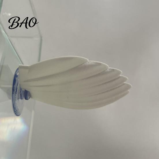 Betta Fish Hammock Shell, with Suction Cup, Resting Tank Platform Platform, Aquarium Accessory for Sleeping Hiding Playing Shell Shape