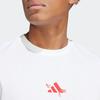 adidas Aeroready Roland Garros Tee Dry Fit Tennis Short Sleeve T-Shirt Men Tops White HT5227
