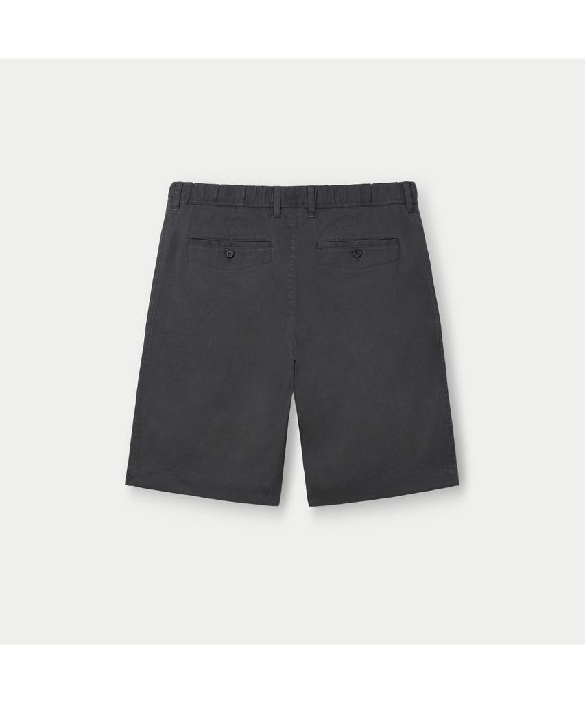 Silijeu Cotton Linen Standard Fit Shorts Sapom26801Chx