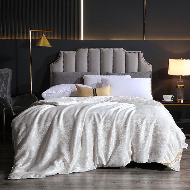 

PLOVER Summer Jacquard Silk Blend Comforter