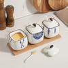 Bayipin Japanese Ceramic Condiment Set