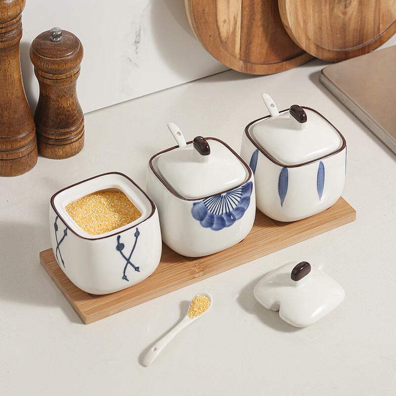Bayipin Japanese Ceramic Condiment Set