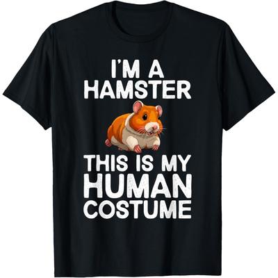 Niedliches Hamster-Design für Männer Frauen Kinder Tier Hamsterliebhaber T-Shirt(1)