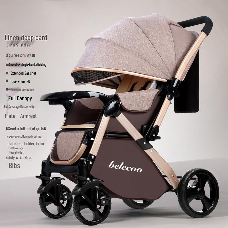 High View Lightweight Two-Way Baby Stroller