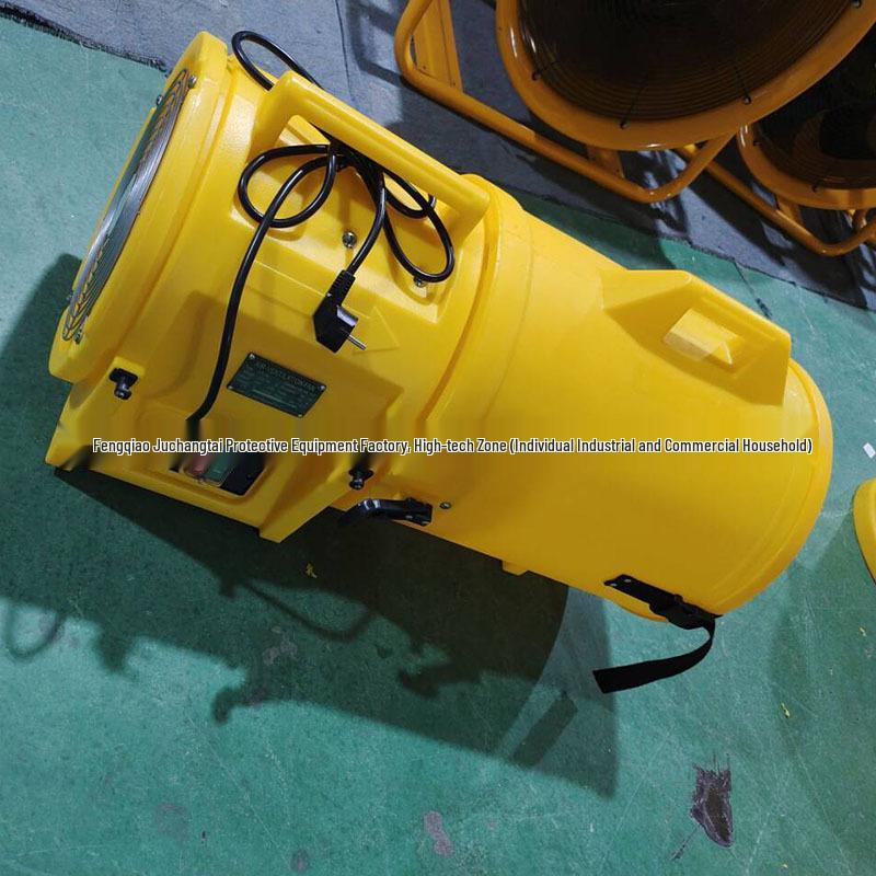 Portable Explosion-Proof Axial Fan for Firefighting and Ventilation 200mm Diameter