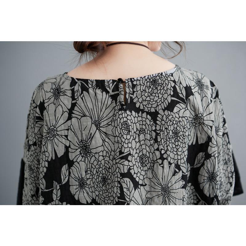 DIMANAF 2026 Plus Size New T-Shirt Women Print Loose Casual Casual Lady Tops Tees Shirts Oversize Summer