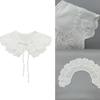 Women False Collar Elegant French Floral Collar Girl Casual Decorative Collar