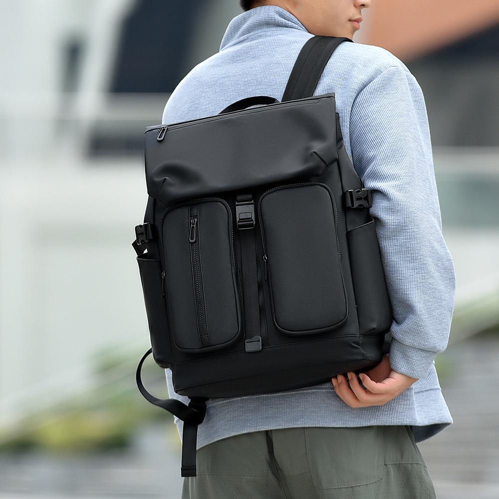 Ledig Ryggsäck Herr Pendling Stor Kapacitet Reseryggsäck Datorryggsäck
