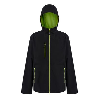 Mens Navigate Double Layered Hooded Soft Shell Jacket