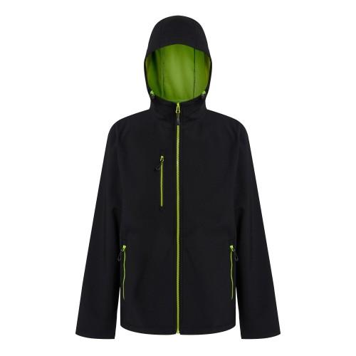 Regatta Mens Navigate Double Layered Hooded Soft Shell Jacket