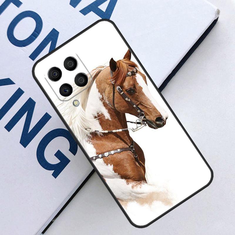 Horse Pony Painted For Samsung Galaxy M21 M11 M31 M13 M33 M35 M53 M55 M15 M14 M34 M54 M12 M32 M52 M06 M16 Case