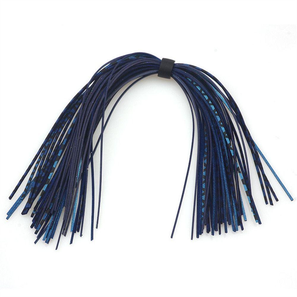 Mixed Color Buzzbaits Spinner 44 Strands Jig Squid Skirt Baitfish Silikonové sukně Spinner Baits