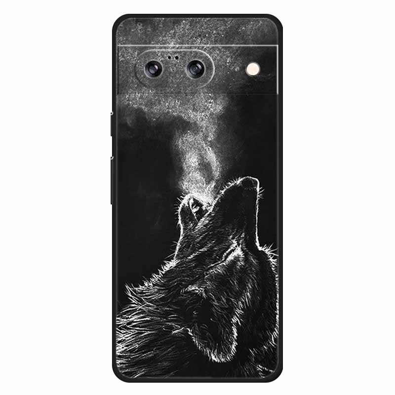 Für Google Pixel 8 / 8pro Hülle Weiches Silikon Löwe Eule Luxuriöse Rückabdeckungen Für Google Pixel 8 Pro Hüllen Pixel8 Cartoon Schalen