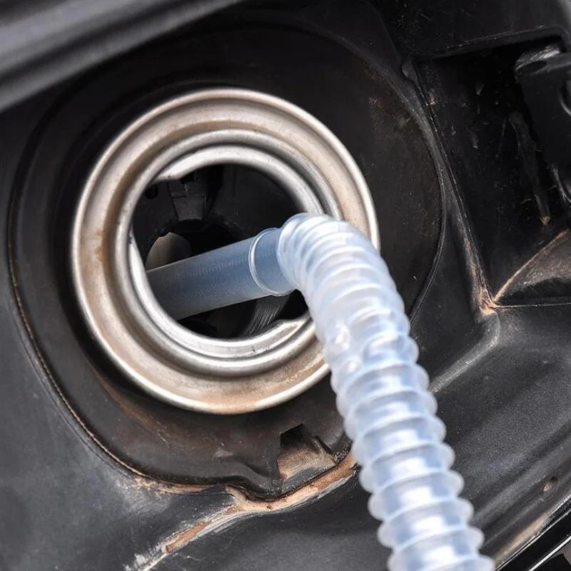 Ortable Manual Fuel Siphon Pump Large Squeeze Siphon Car Motorcycle Truck Car Fluid Pump Plastic
