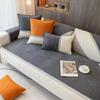Chenille-Sofakissen, ganzjährig, schlicht, modern, rutschfest, universeller Bezug für Rückenlehne, Handtuch und Stoff