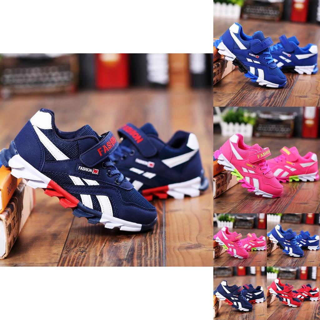 High-quality Breathable Kid Children Sport Shoes Casual Rubber Sole Sneakers