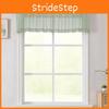 Polyester Voile Curtain Pair With Uv Protection For Living Room Windows