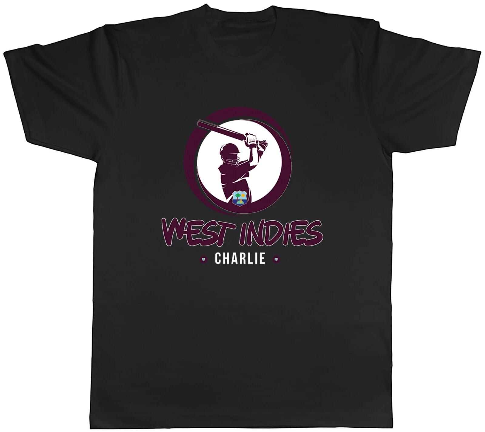 Personalised West Indies Cricket Batsman Men T-Shirt Cricketer Fan Supporter Tee XXXL