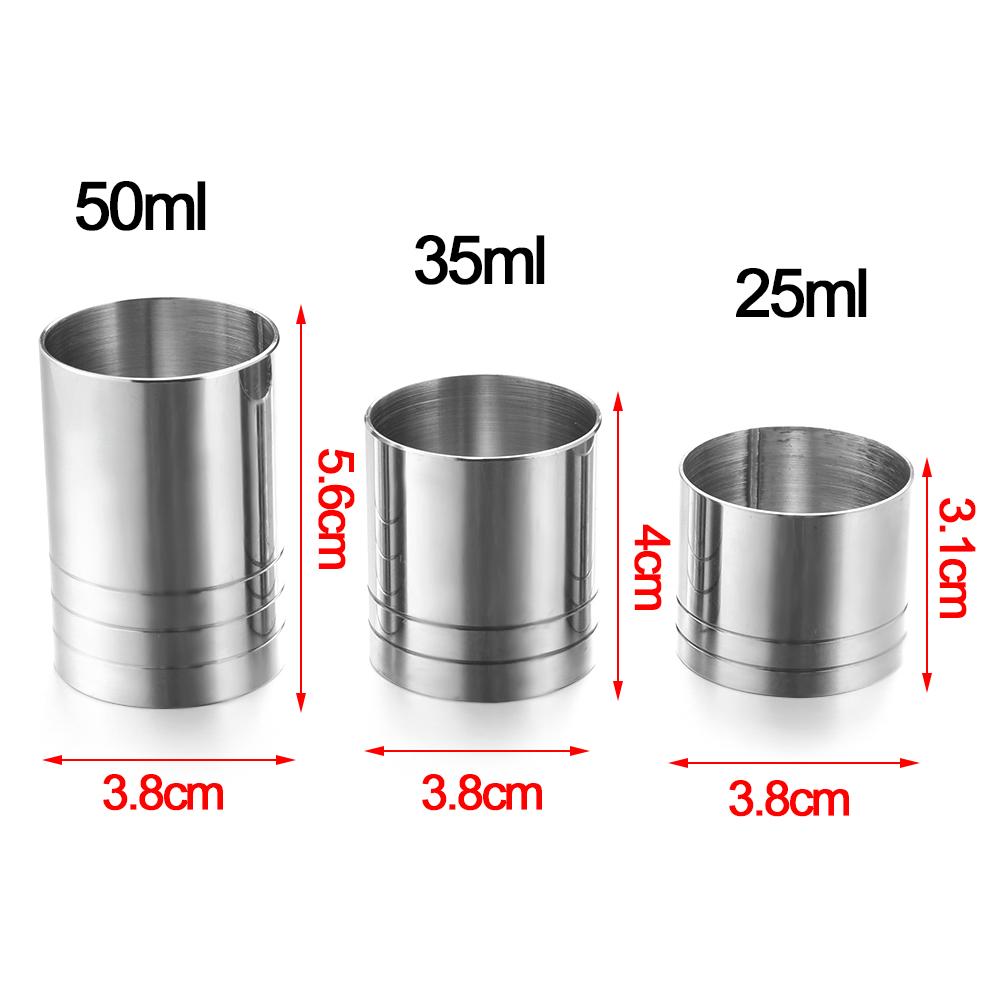 25/35/50ml Domácnost&Bydlení Pití Lihovin Barové sklo Koktejl Kuchyňské pomůcky Měrka Barové doplňky