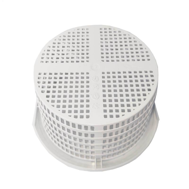 ABS Pool Skimmer Filter Basket With Handle Swimming Pool Leaf Skimmer Basket Cleaning Skimmer Filter Basket For Swimming Pool