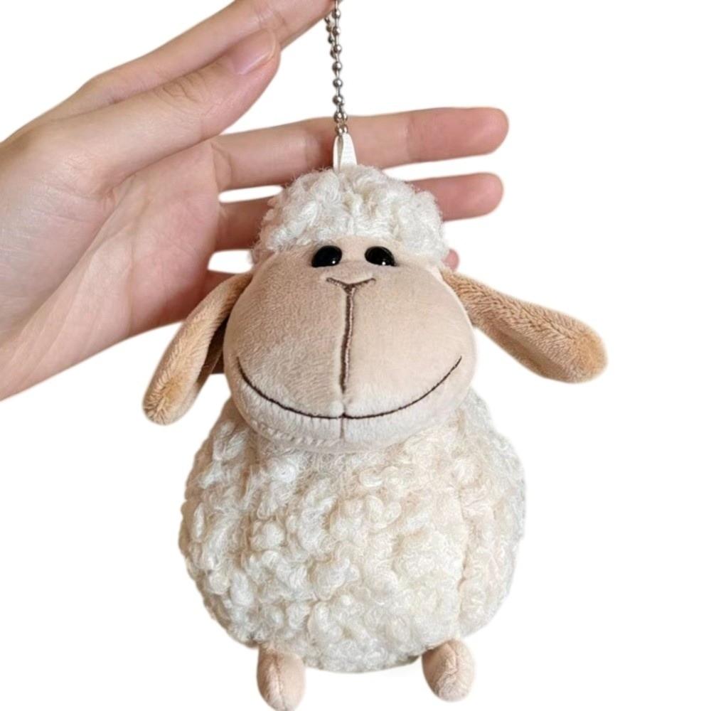 Sheep Sheep Plush Pendant Lamb Soft Lamb Doll Ornament Mini Sheep Plush Keychain Year of the Sheep