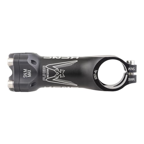KCNC Fahrradvorbau, 6061 Aluminium, Leichtgewicht, für Rennräder, MTBs, Flyride AH OS, 50mm, 25.4mm, 5D, Schwarz, 683031