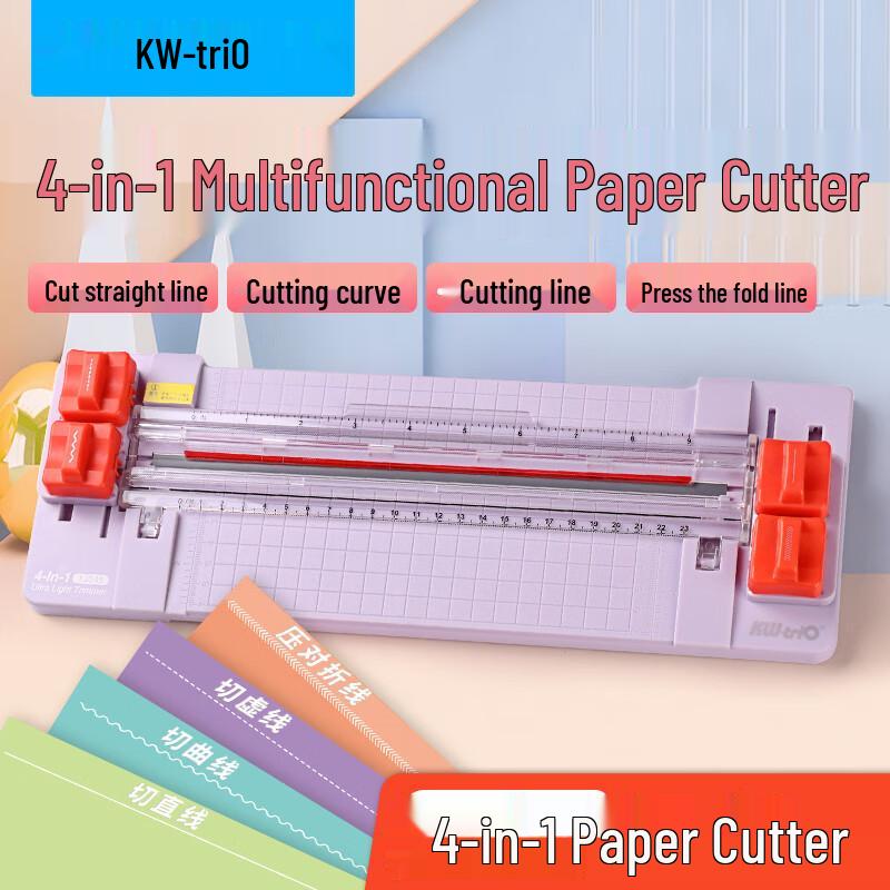 KW-triO Multi-Function Sliding Paper Trimmer CN plug (adapter included)