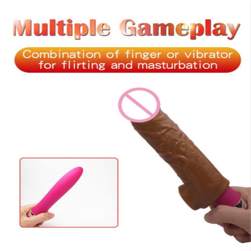 Men's Condom Lengthened and Thick Condom Contraceptive Couple Sex Toys