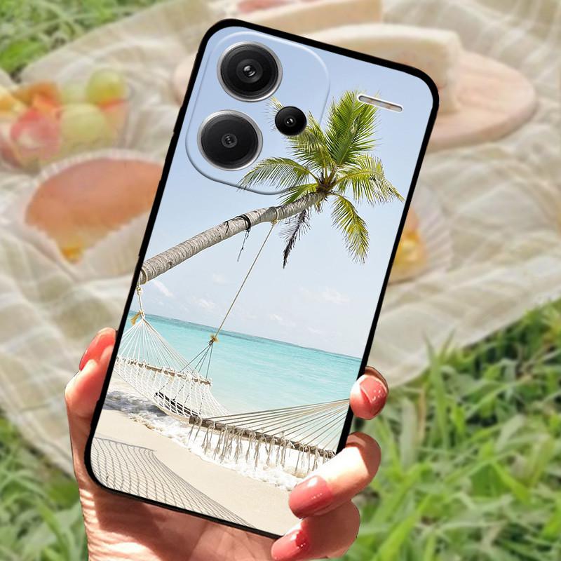 For Xiaomi Redmi Note 13 Pro Plus Cases Soft TPU Marble Phone Back On Redmi Note13 Pro+ Silicon Cover Note13Pro Plus 5G Funda