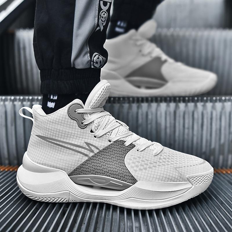 New actual combat basketball shoes breathable high-top wear-resistant men's sports shoes basketball shoes for men and women