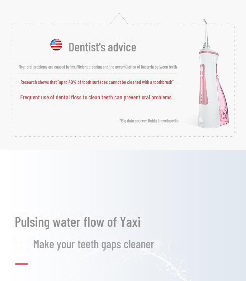 YASI V18 Portable Smart Electric Water Flosser