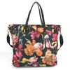 PRADA Flower pattern triangle logo Handbag Shoulder bag, 2-way bag Tote Bag
