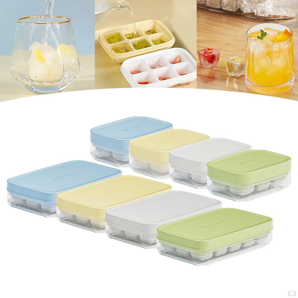 Tray, Ice Making, Multipurpose Easy Release Portable for Candy, Juice, Drinks, Chilling Tea Beverage