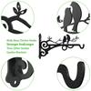 2/4/10Pcs Wall-Mounted Hook Flower Pot Holder Europe Vintage Iron Art Flower Stand Garden Decoration Wall Hanging Basket Bracket