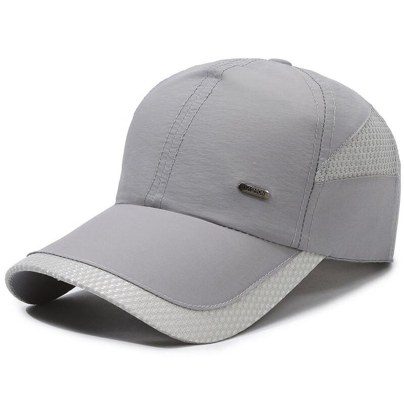 

ZHENYUEQI Men s Breathable Mesh Quick-Dry Baseball Cap One Size (Adjustable)